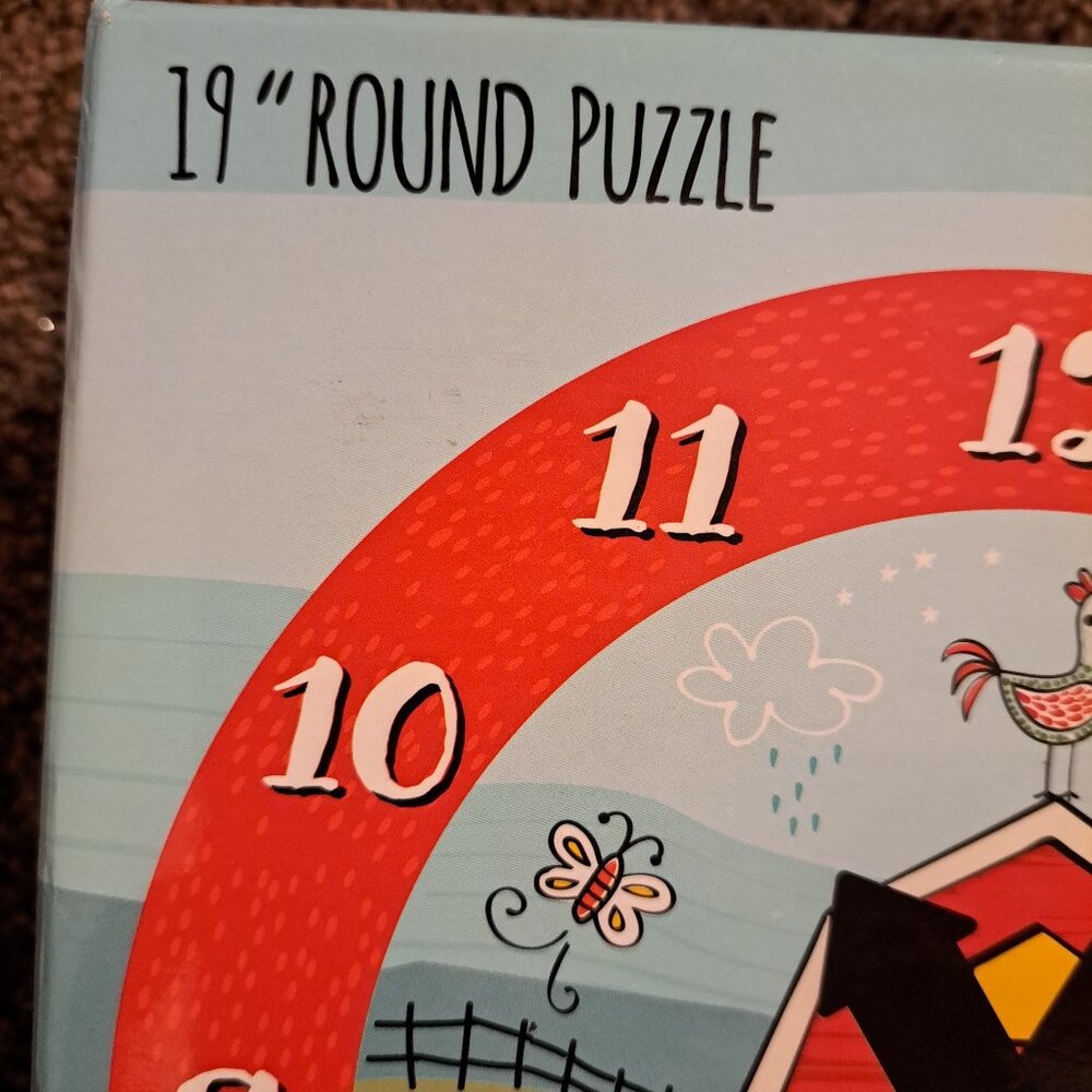 Gibby & Libby Telling Time On The Farm Clock Puzzle - Picture 4 of 6
